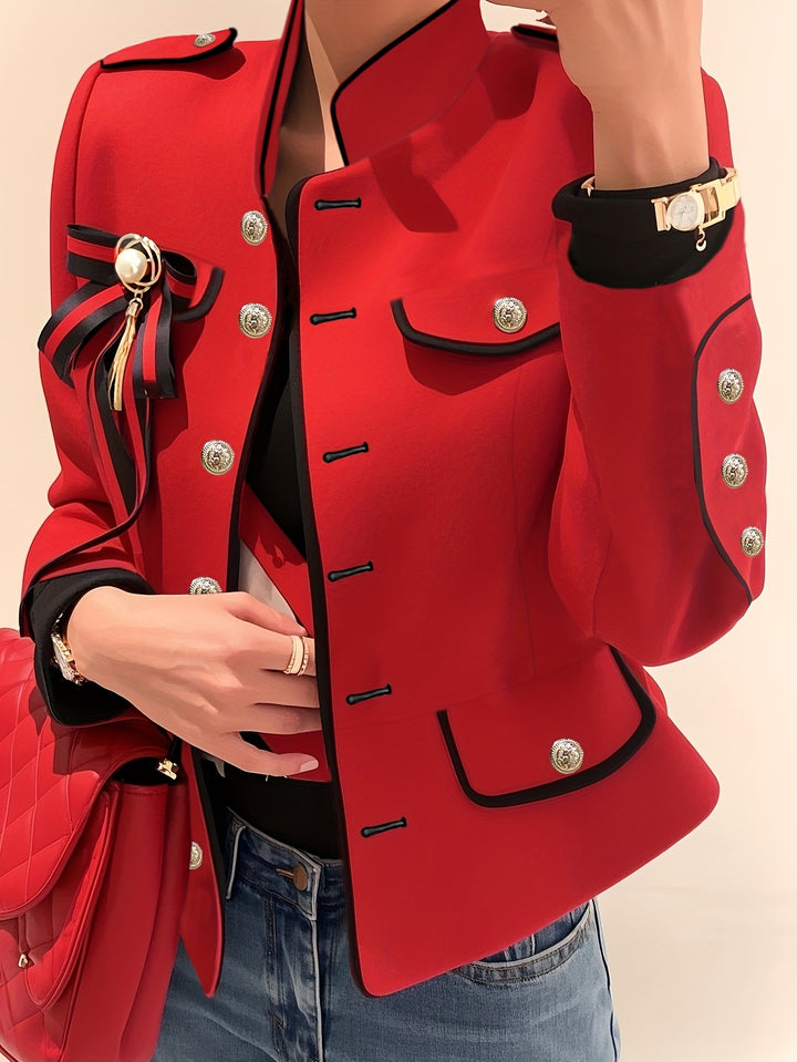 Amara | Elegant Slim-Fit Short Jacket