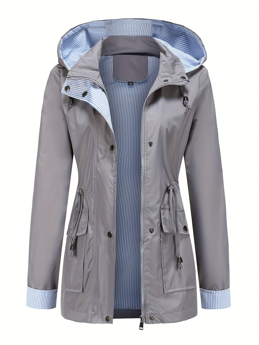 Clarisse | Detachable Hood Windbreaker Jacket