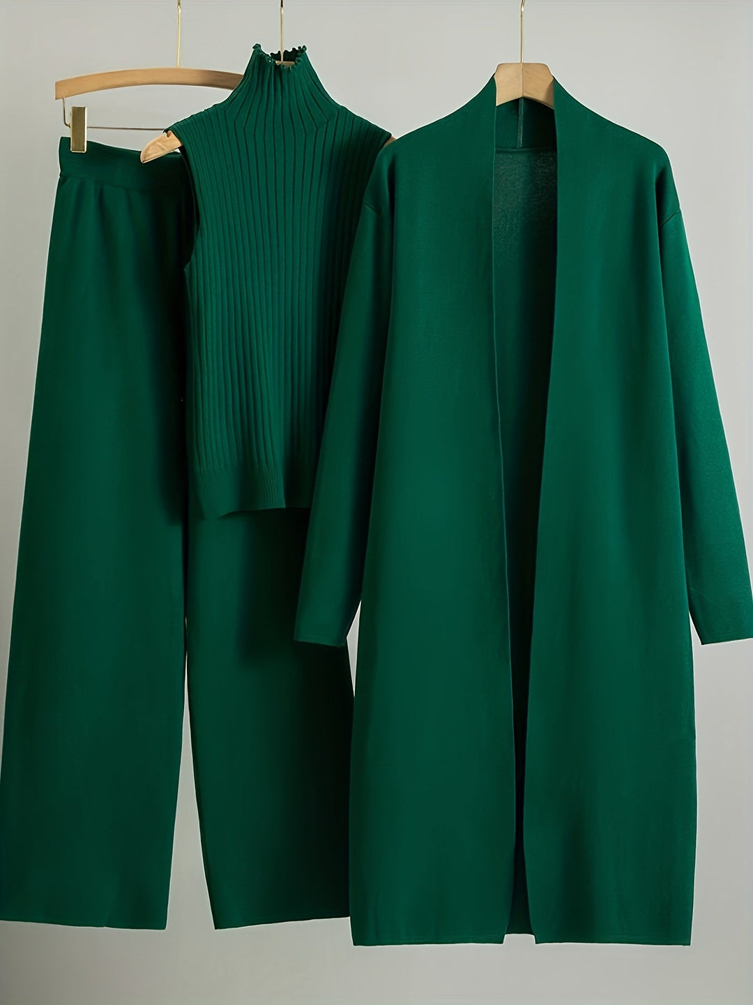 Camille | Modern Three-Piece Knit Set