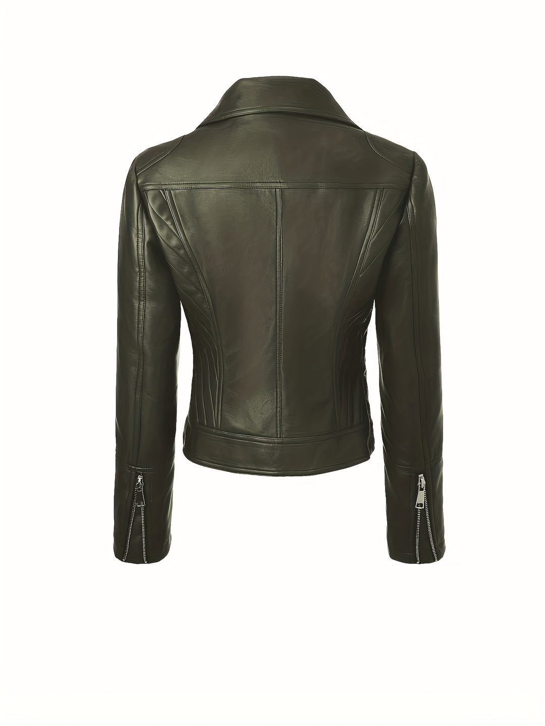 Aria | Leather Biker Jacket