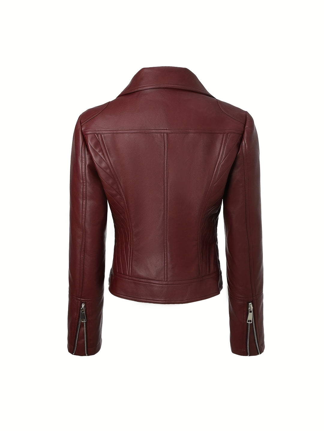 Aria | Leather Biker Jacket
