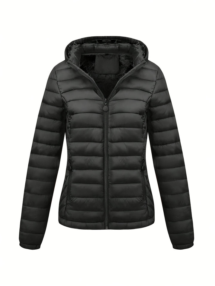Amara | Lightweight Hooded Puffer Jacket