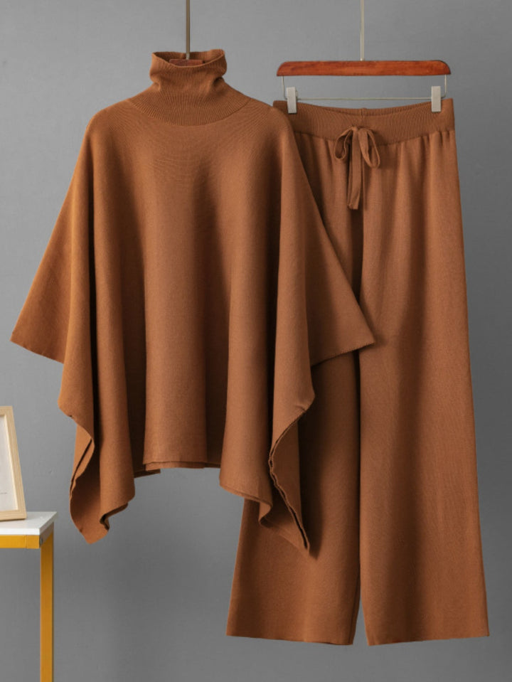 Amara | Elegant Two-Piece Shawl Coat Set