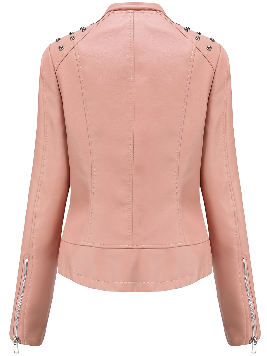 Eva | Elegant Beaded Biker Jacket