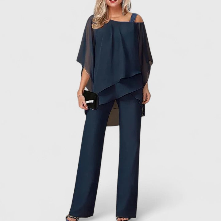 Celina | Elegant Two-Piece Pant Set