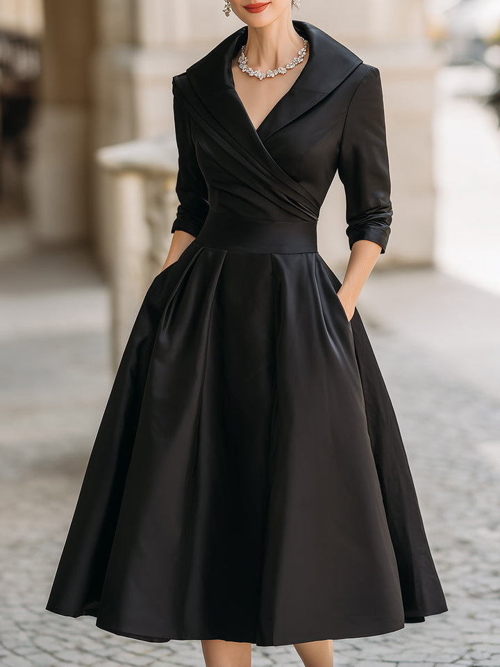 Klaudyna | Elegant Midi Dress
