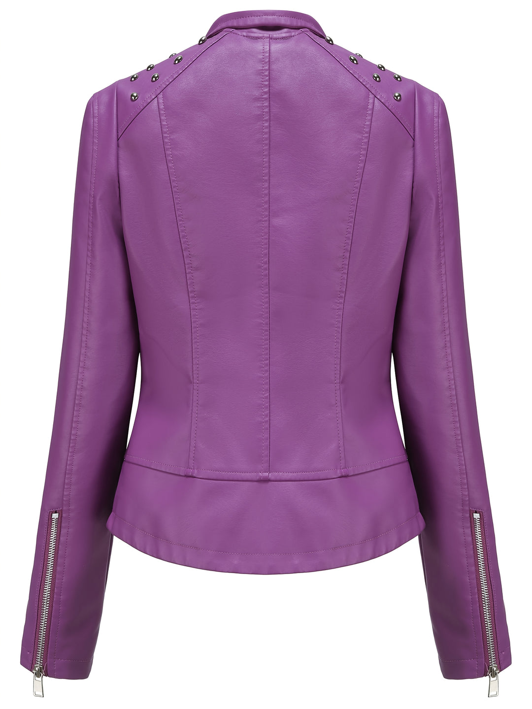 Eva | Elegant Beaded Biker Jacket