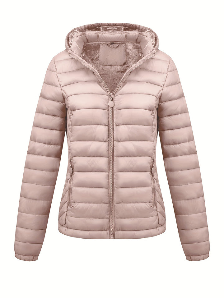 Amara | Lightweight Hooded Puffer Jacket