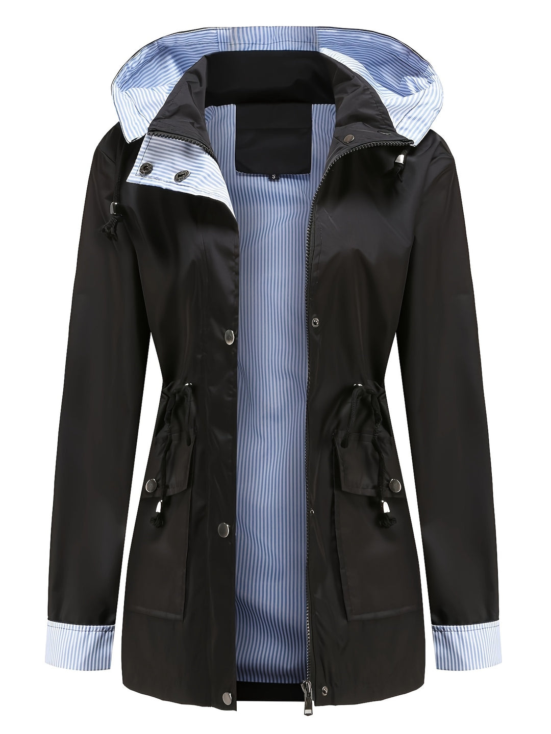 Clarisse | Detachable Hood Windbreaker Jacket