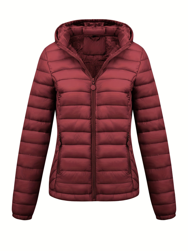Amara | Lightweight Hooded Puffer Jacket