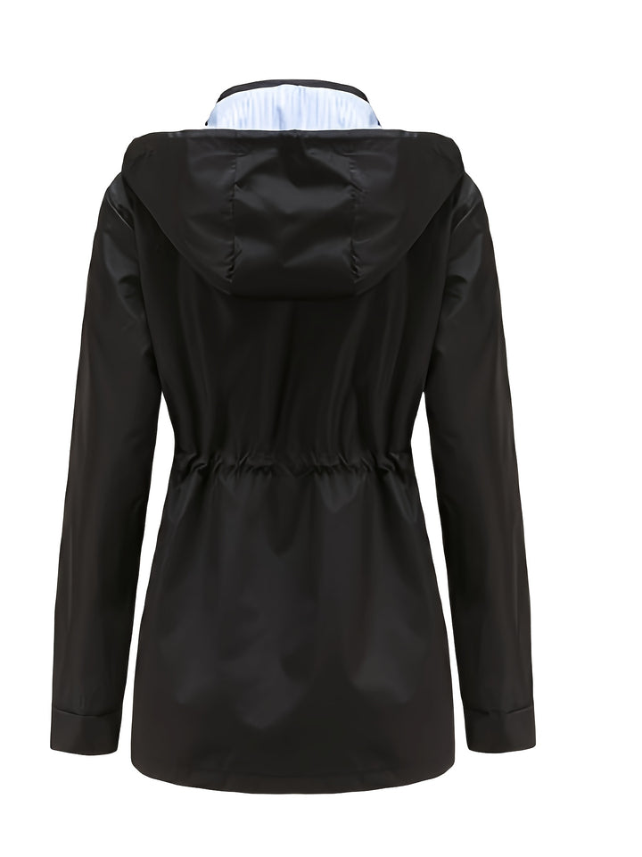 Clarisse | Detachable Hood Windbreaker Jacket