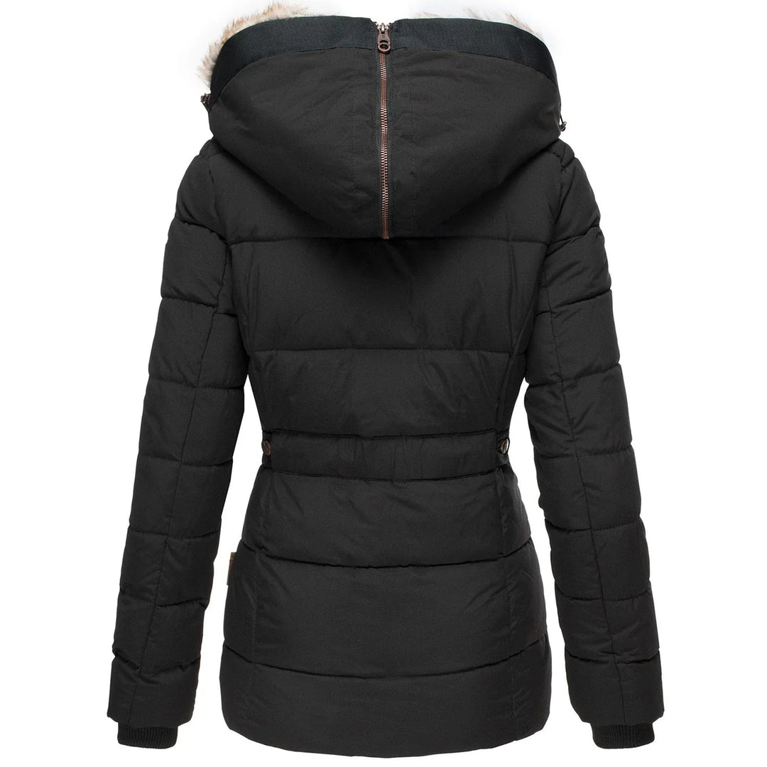 Elise | Slim-Fit Hooded Puffer Jacket
