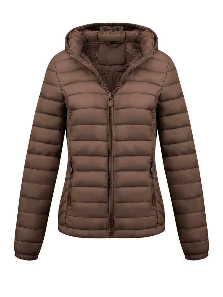 Amara | Lightweight Hooded Puffer Jacket