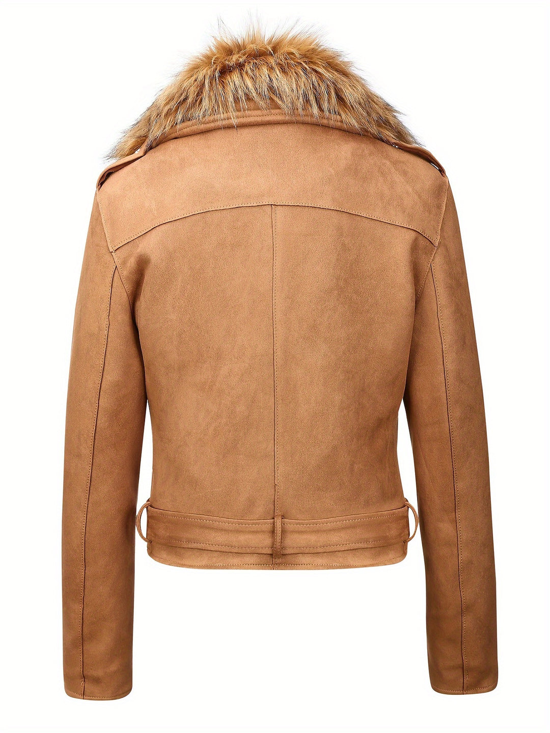 Maribel | Faux Fur Suede Jacket