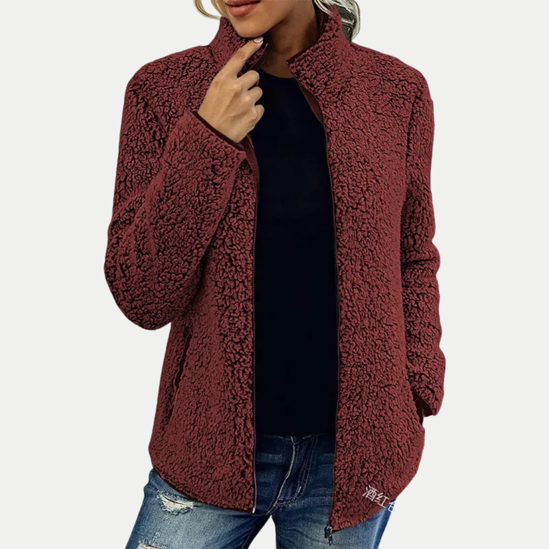 Sofia | Elegant Casual Fleece Jacket