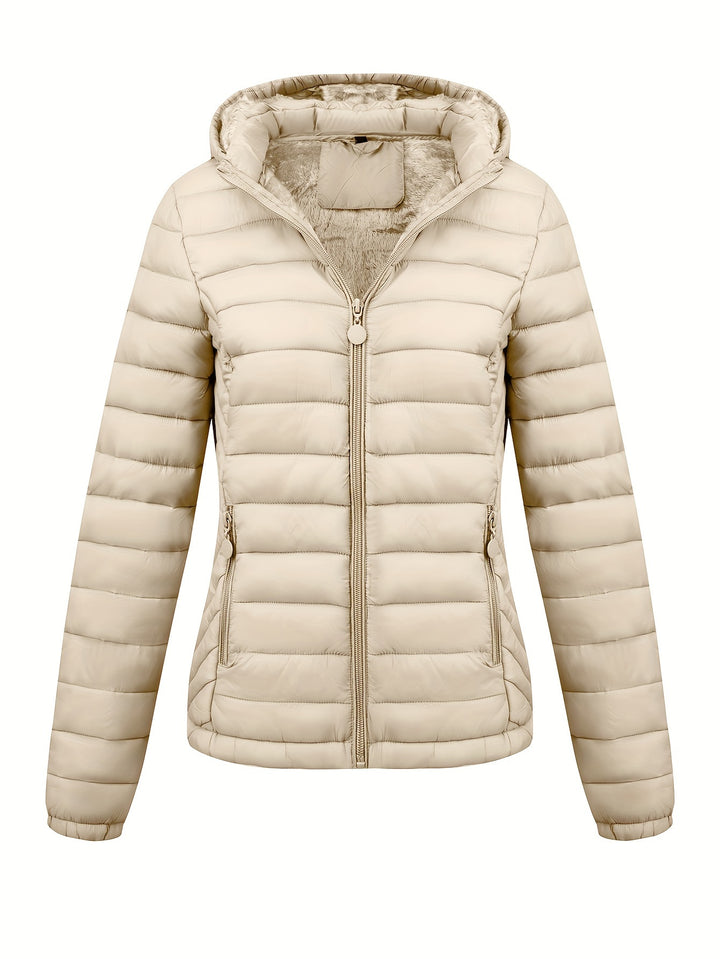 Amara | Lightweight Hooded Puffer Jacket
