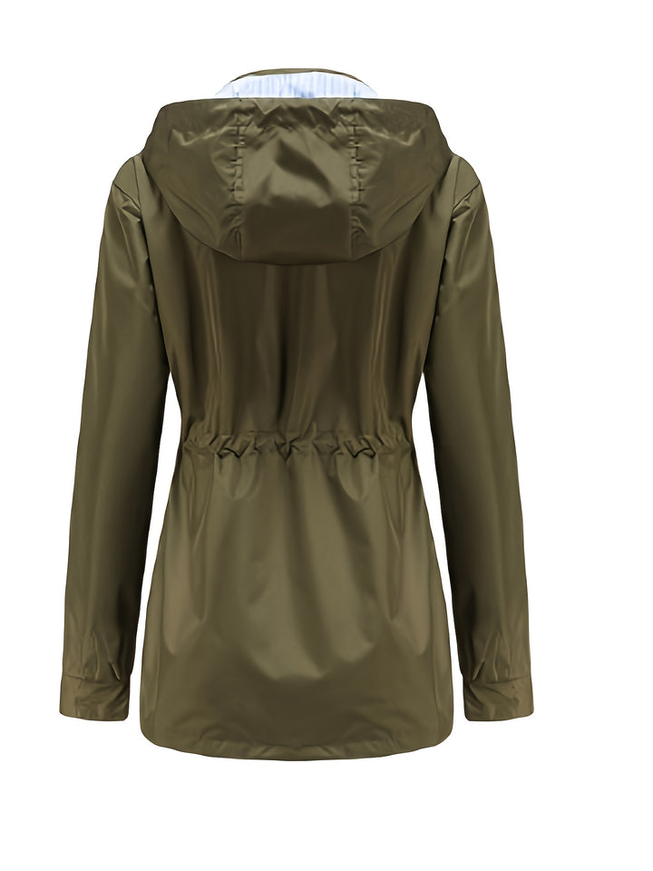 Clarisse | Detachable Hood Windbreaker Jacket