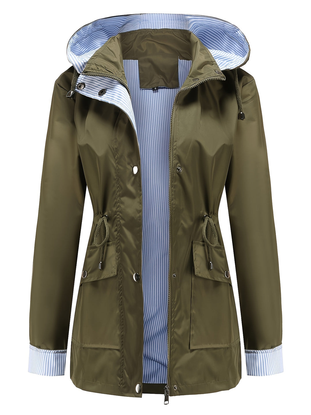 Clarisse | Detachable Hood Windbreaker Jacket