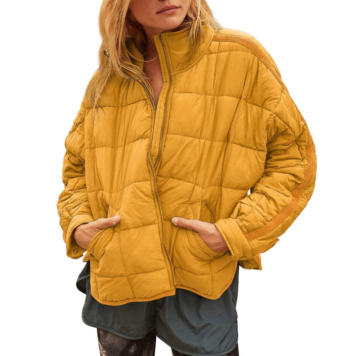 Suzan | Lightweight Zip Puffer Jacket