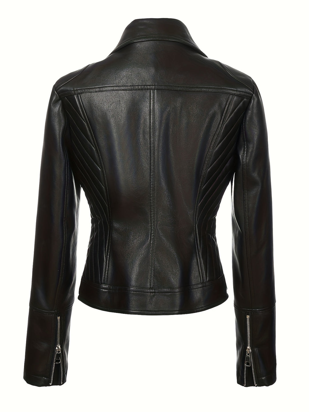 Aria | Leather Biker Jacket
