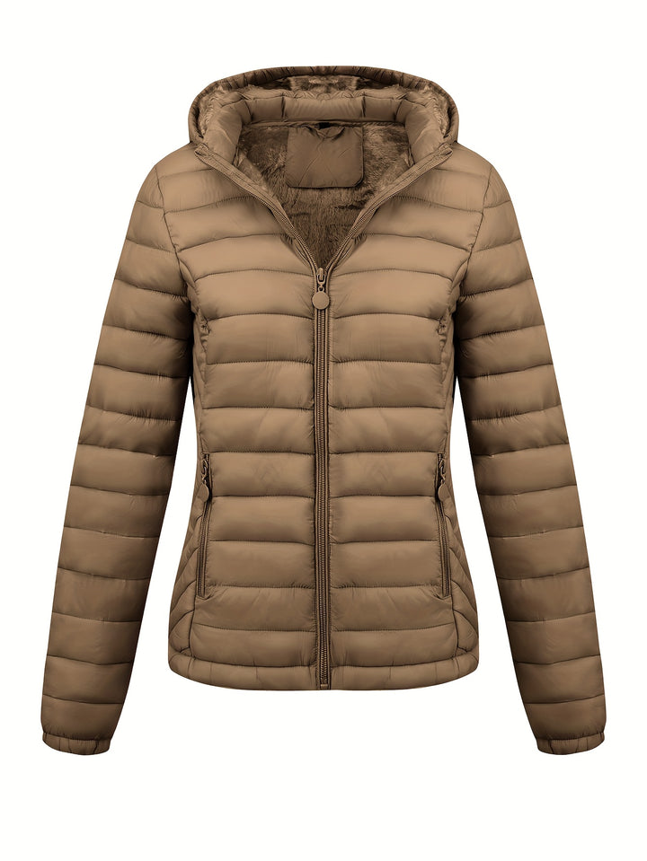 Amara | Lightweight Hooded Puffer Jacket