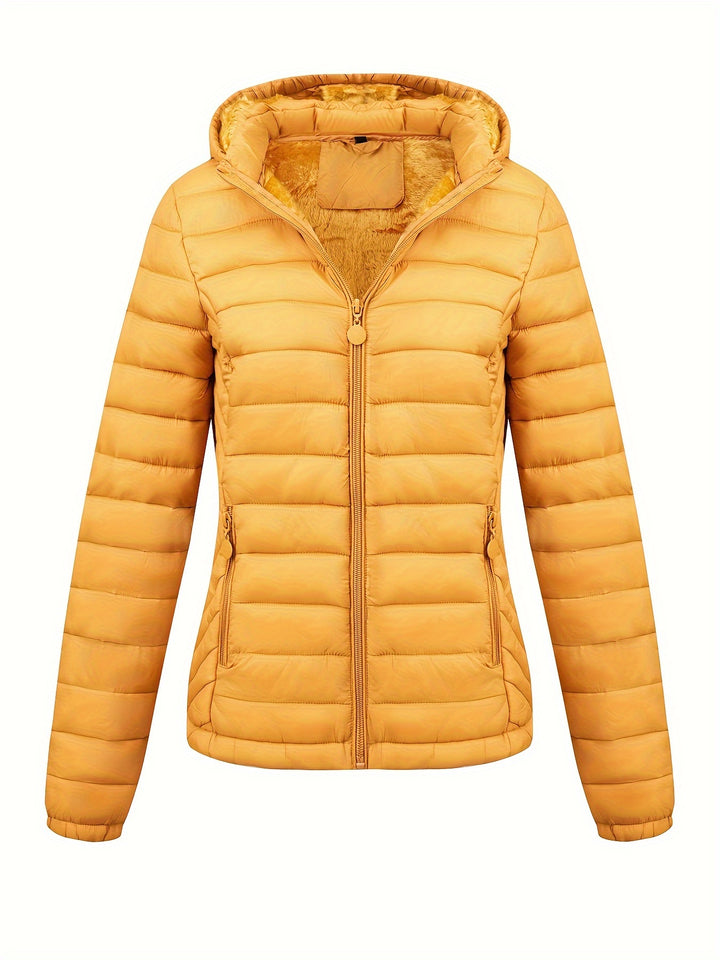 Amara | Lightweight Hooded Puffer Jacket