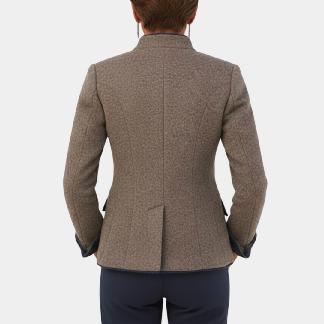 Elegante Wollen Blazer voor Dames