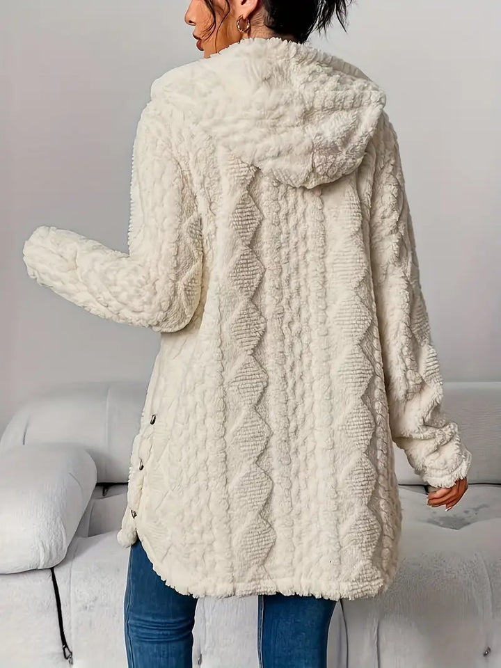 Sophie | Plush Hooded Cardigan