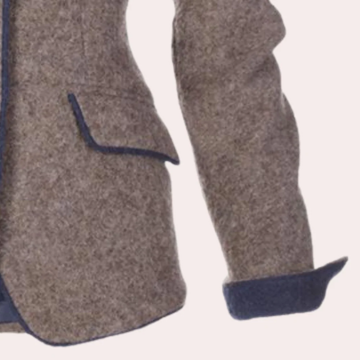 Elegante Wollen Blazer voor Dames